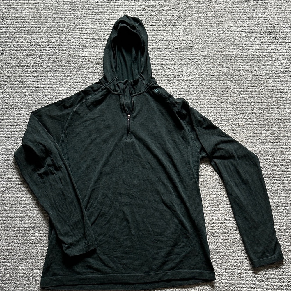 Men's Green Lululemon Hoodie